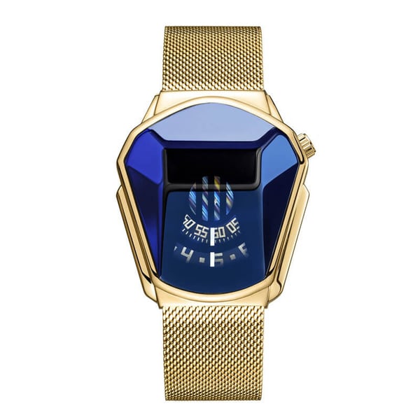 Herenhorloge van roestvrij staal, technologisch quartz-modehorloge