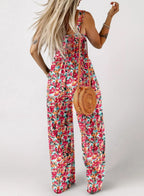 Women¡¯s Casual Printed Sleeveless Overalls Jumpsuit ¨C Comfortable, Stylish & Effortless Summer Wear