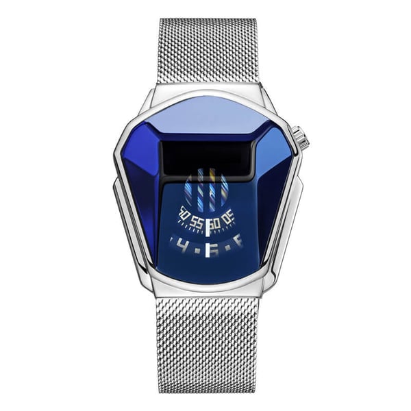 Herenhorloge van roestvrij staal, technologisch quartz-modehorloge