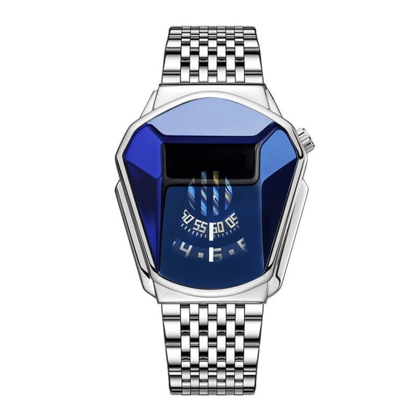 Herenhorloge van roestvrij staal, technologisch quartz-modehorloge