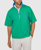 Half-Sleeve Waterproof Quarter-Zip Jacket