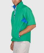 Half-Sleeve Waterproof Quarter-Zip Jacket