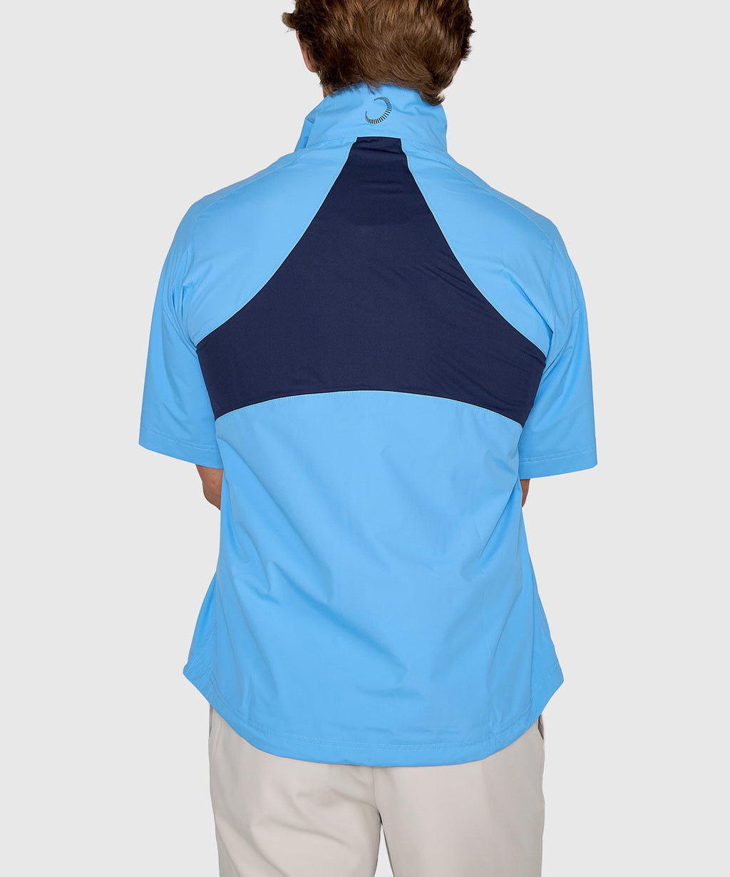 Half-Sleeve Waterproof Quarter-Zip Jacket