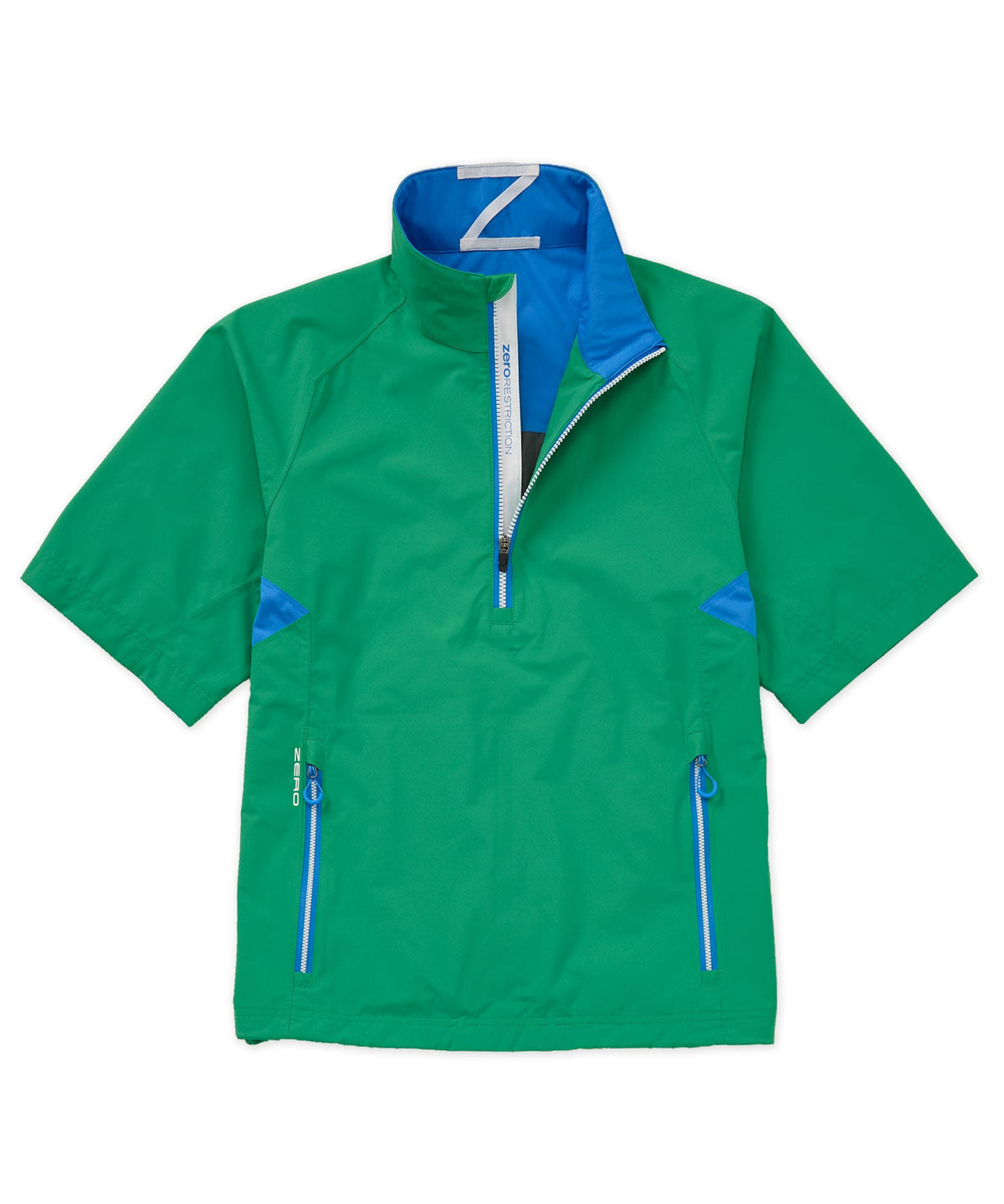 Half-Sleeve Waterproof Quarter-Zip Jacket