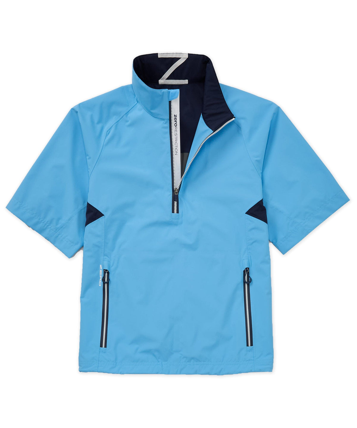 Half-Sleeve Waterproof Quarter-Zip Jacket