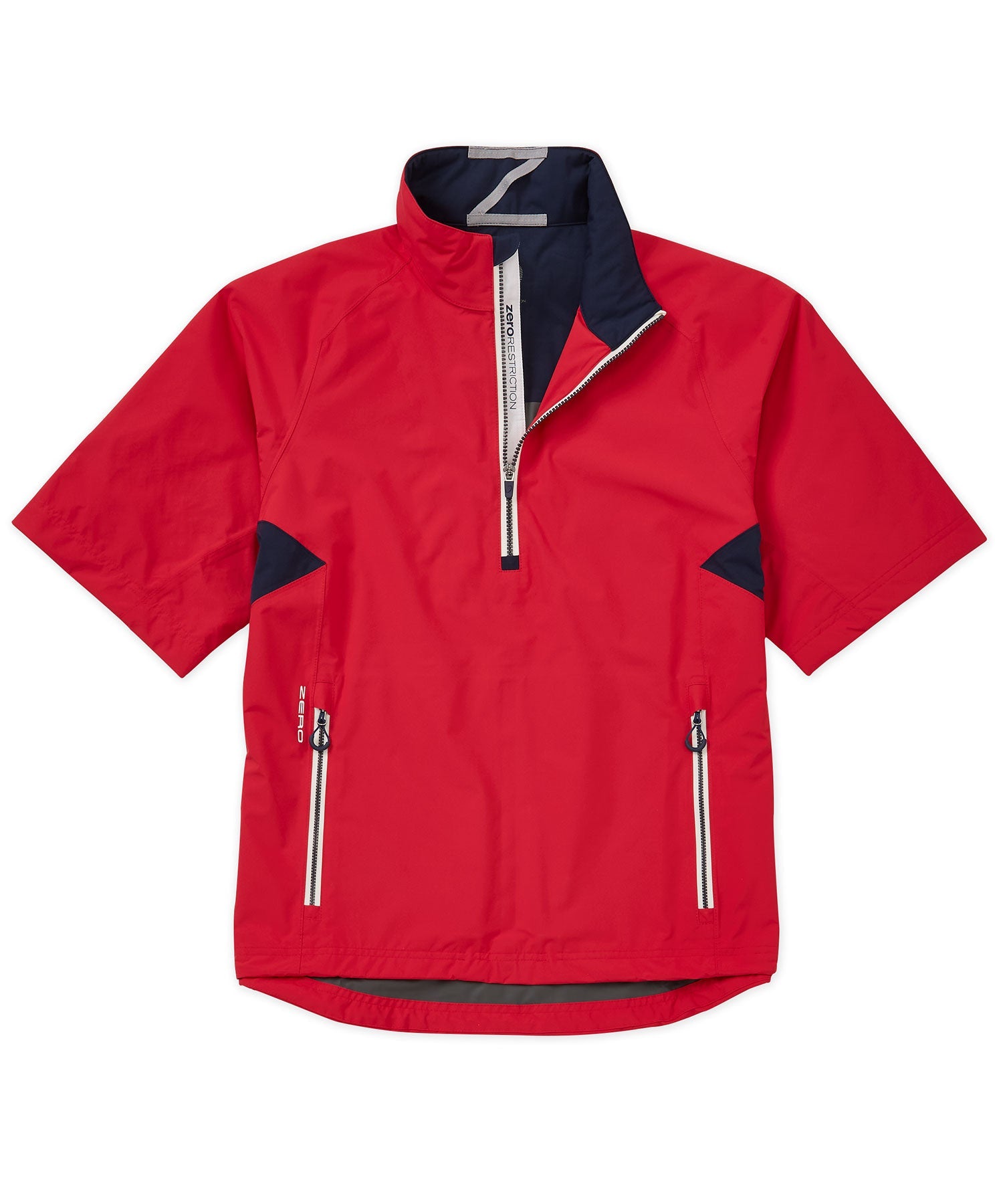 Half-Sleeve Waterproof Quarter-Zip Jacket