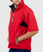 Half-Sleeve Waterproof Quarter-Zip Jacket