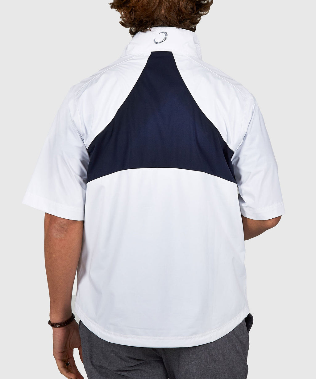 Half-Sleeve Waterproof Quarter-Zip Jacket