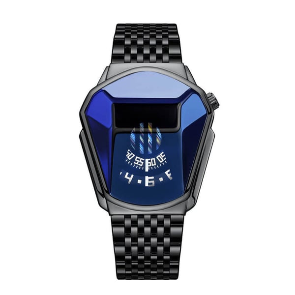 Herenhorloge van roestvrij staal, technologisch quartz-modehorloge