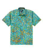 Short Sleeve Batik Print Camp Shirt – Multi