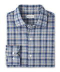 Long Sleeve Performance Flannel Sport Shirt – Blue Haze