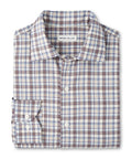 Long Sleeve Performance Flannel Sport Shirt – Winter Ivory