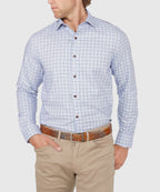 Long Sleeve Plaid Sport Shirt – Multi