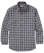 Long Sleeve Plaid Sport Shirt – Grey/Multi