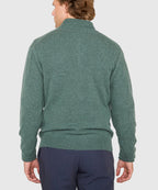 Long Sleeve Cashmere Quarter Zip Pullover