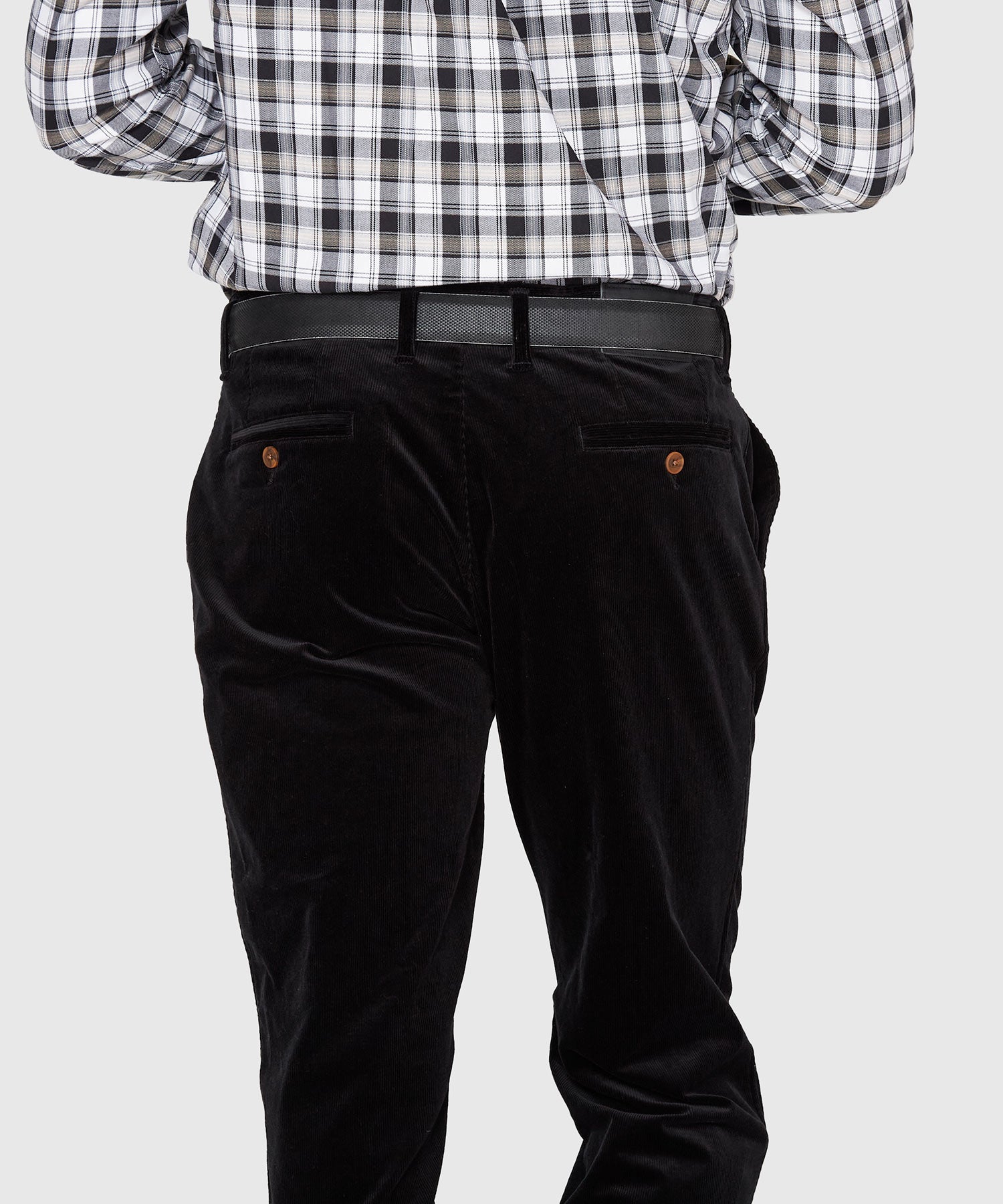 Flat Front Stretch Corduroy Pant