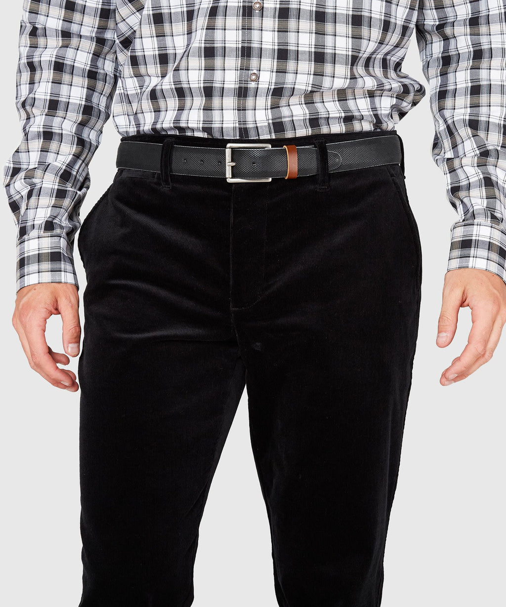 Flat Front Stretch Corduroy Pant