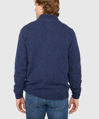 Donegal Button Mock Merino Sweater