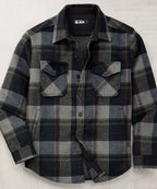 Wool Blend Houndstooth Shirt Jacket – Multi