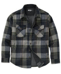 Wool Blend Houndstooth Shirt Jacket – Multi