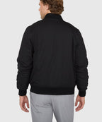 Reversible Wool Blouson Jacket – Black