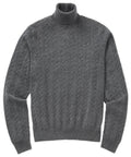 Long Sleeve Alpine Cable Turtleneck Sweater