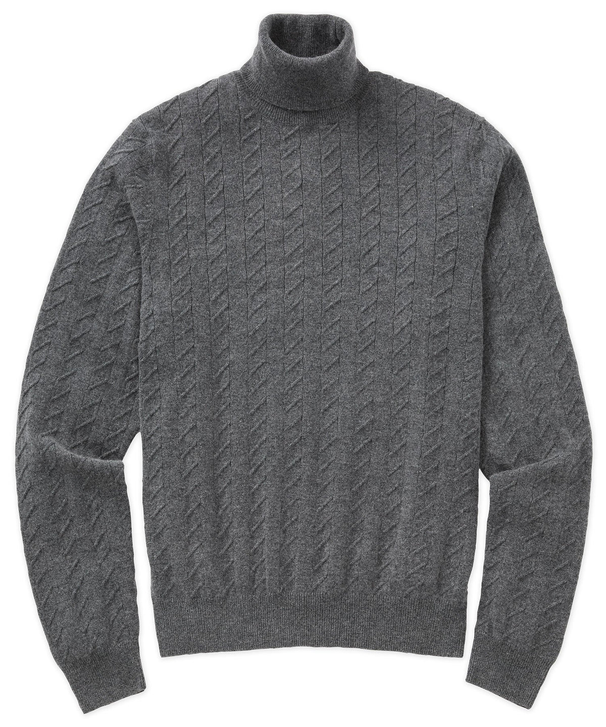 Long Sleeve Alpine Cable Turtleneck Sweater