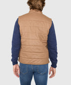 Wool Blend Quilted Commuter Vest – Vicuna