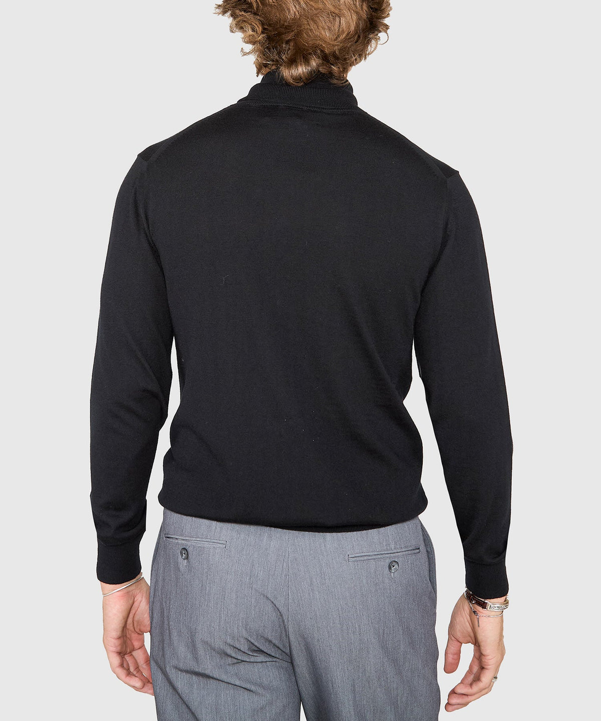 Extra Fine Merino Wool Turtleneck Sweater