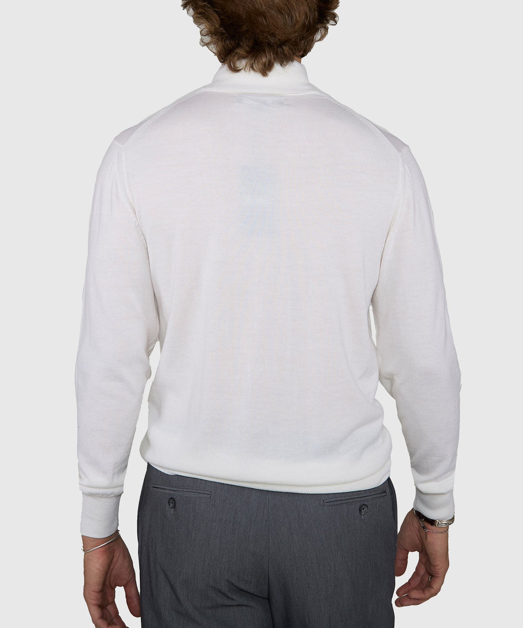 Extra Fine Merino Wool Turtleneck Sweater