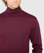 Extra Fine Merino Wool Turtleneck Sweater
