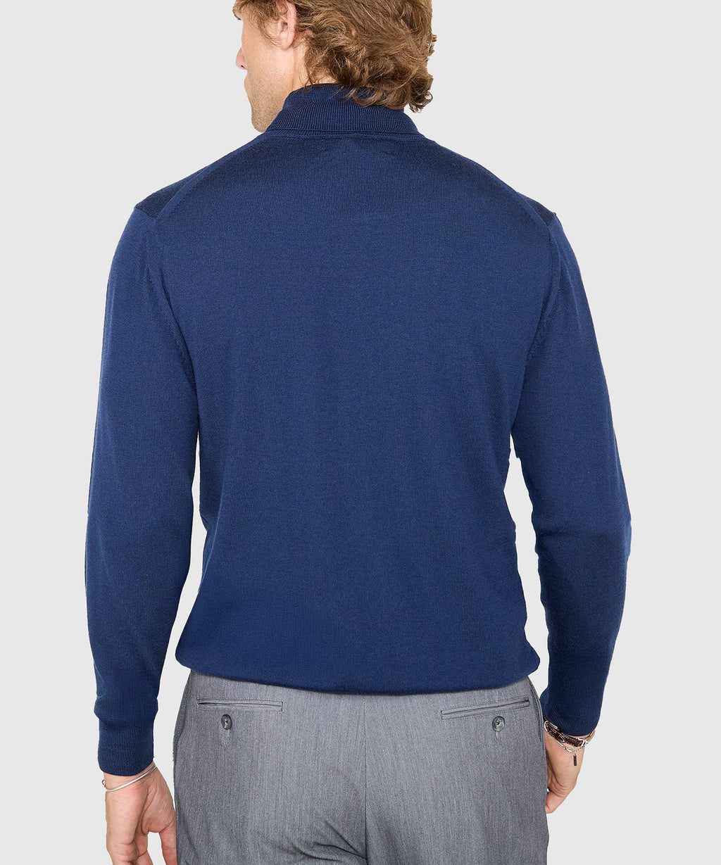 Extra Fine Merino Wool Turtleneck Sweater