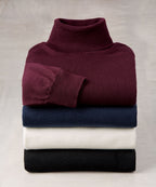 Extra Fine Merino Wool Turtleneck Sweater