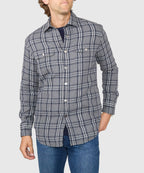 Quilted Flannel Shirt Jacket