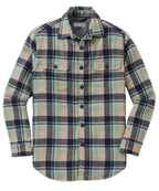 Quilted Flannel Shirt Jacket
