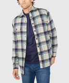 Quilted Flannel Shirt Jacket