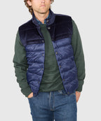 Mixed Media Channel Quilted Vest