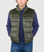 Mixed Media Channel Quilted Vest