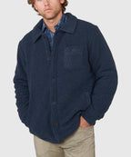 Sherpa Fleece Shirt Jacket
