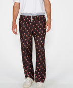 Flannel Holiday Print Stretch Lounge Pant