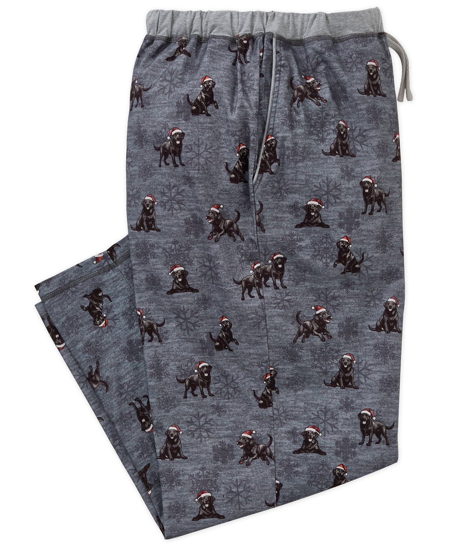 Flannel Holiday Print Stretch Lounge Pant