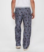 Flannel Holiday Print Stretch Lounge Pant