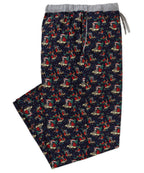 Flannel Holiday Print Stretch Lounge Pant