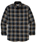 Long Sleeve Flannel Sport Shirt – Black/Multi