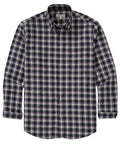 Long Sleeve Flannel Sport Shirt – Purple/Multi