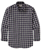 Long Sleeve Flannel Sport Shirt – Purple/Multi