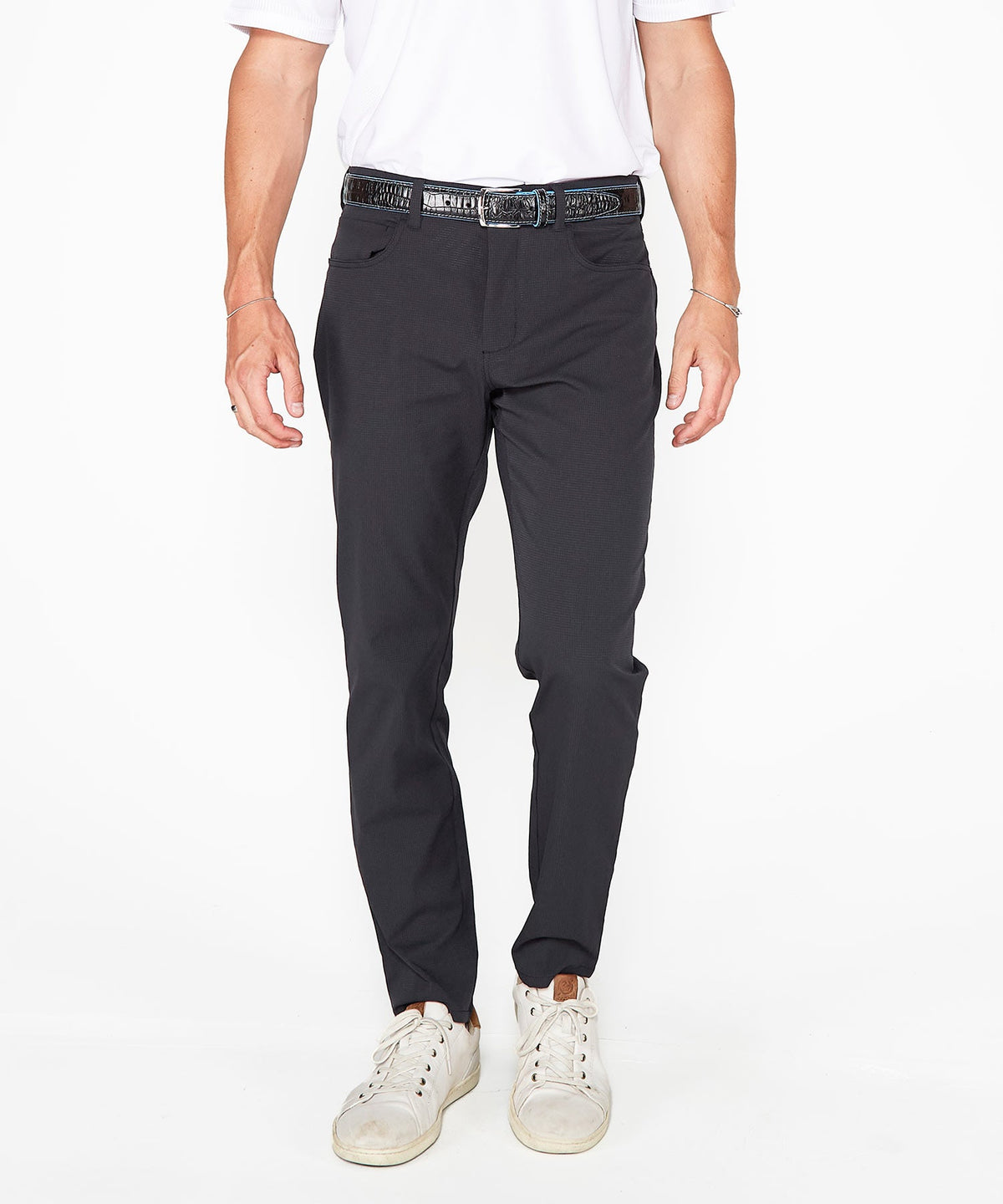Micro-Perforated Performance Five-Pocket Pant