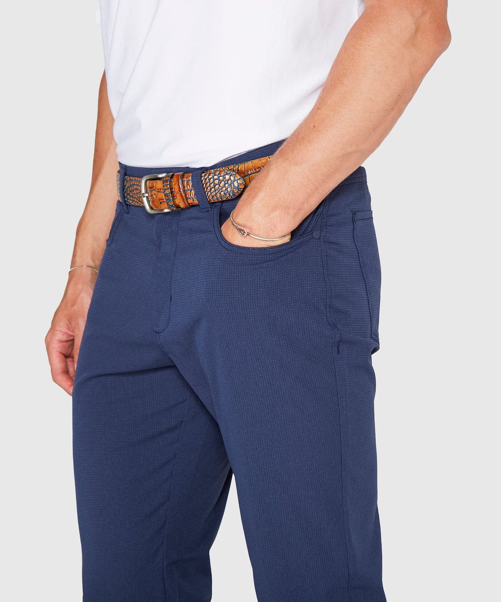 Micro-Perforated Performance Five-Pocket Pant