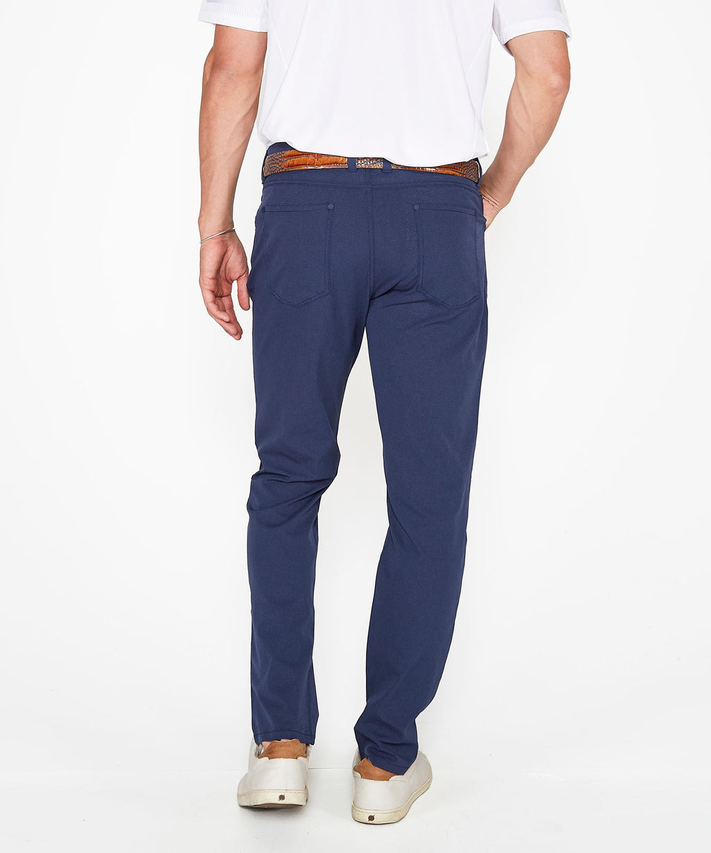 Micro-Perforated Performance Five-Pocket Pant