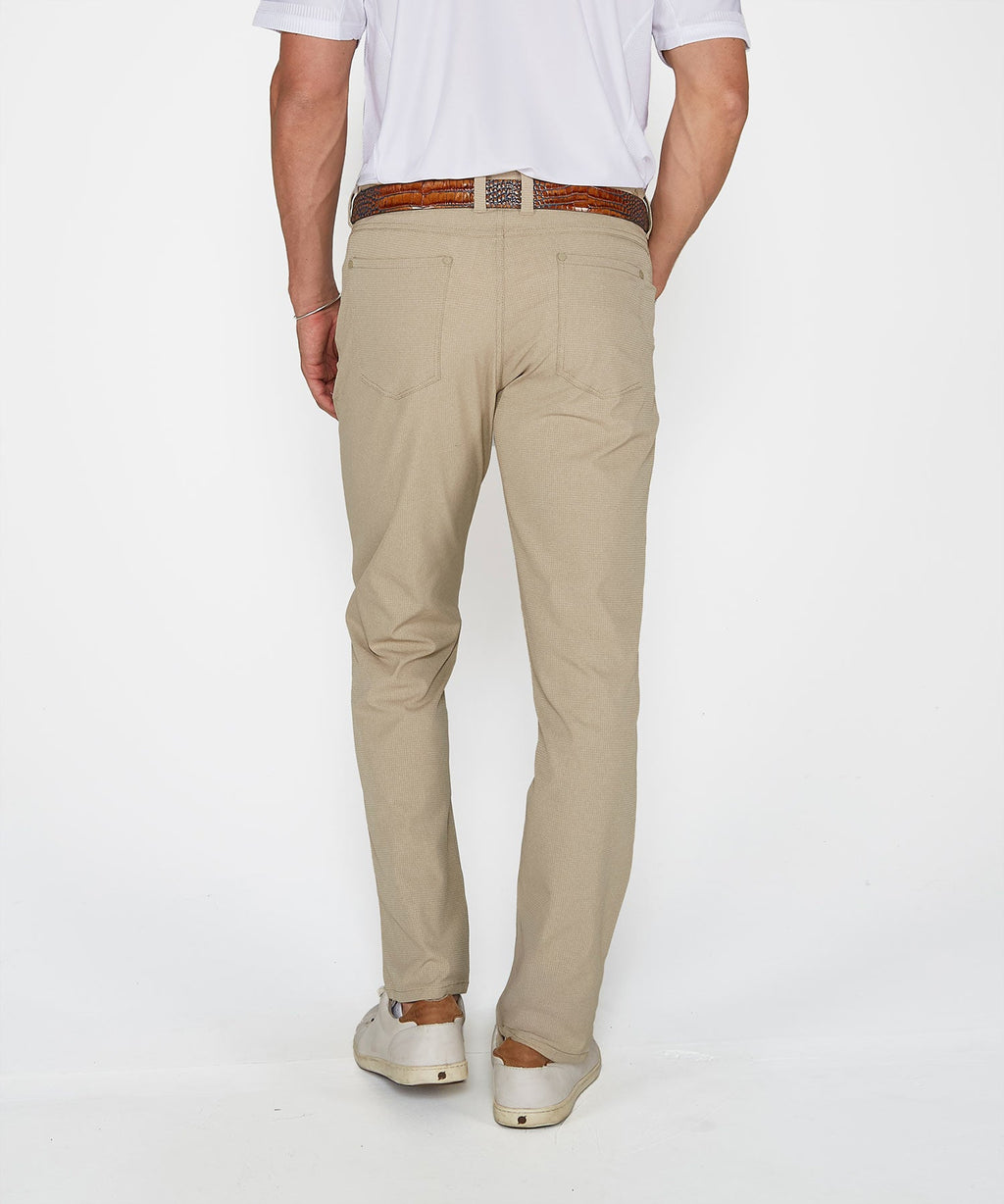 Micro-Perforated Performance Five-Pocket Pant